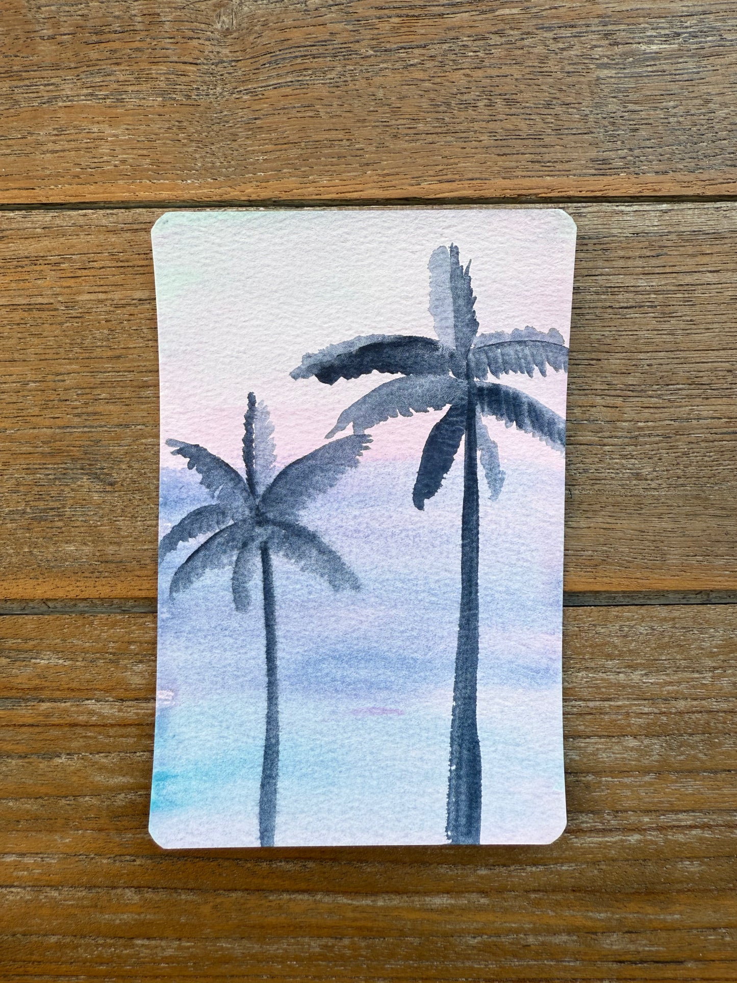 Twilight Palms – A6 Coastal Sunset Mini