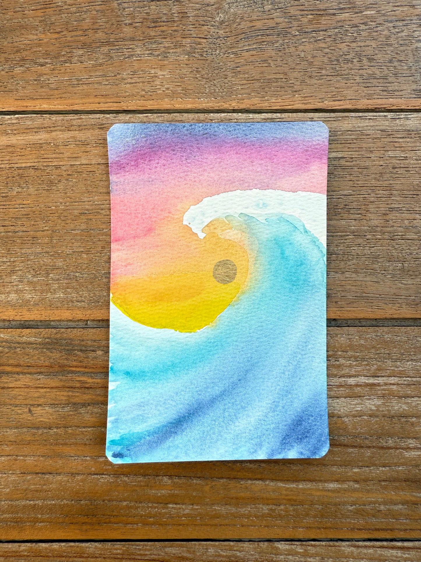 Mini A6 Originals - Dubai & Ocean Watercolour Collection